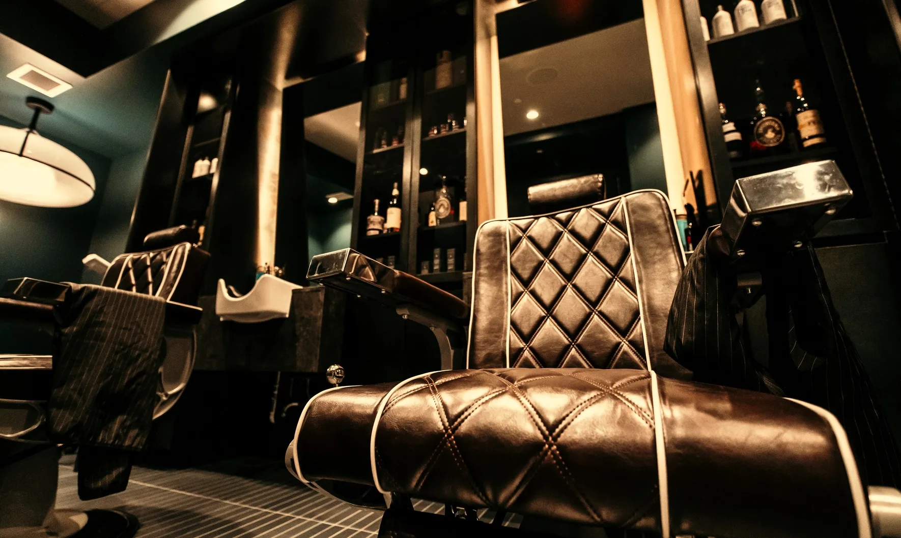 Intérieur du salon Coiffure Karam